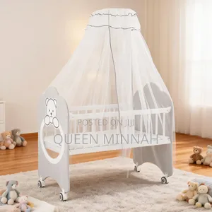 Baby Cot/Next-to-Me Cot With Net