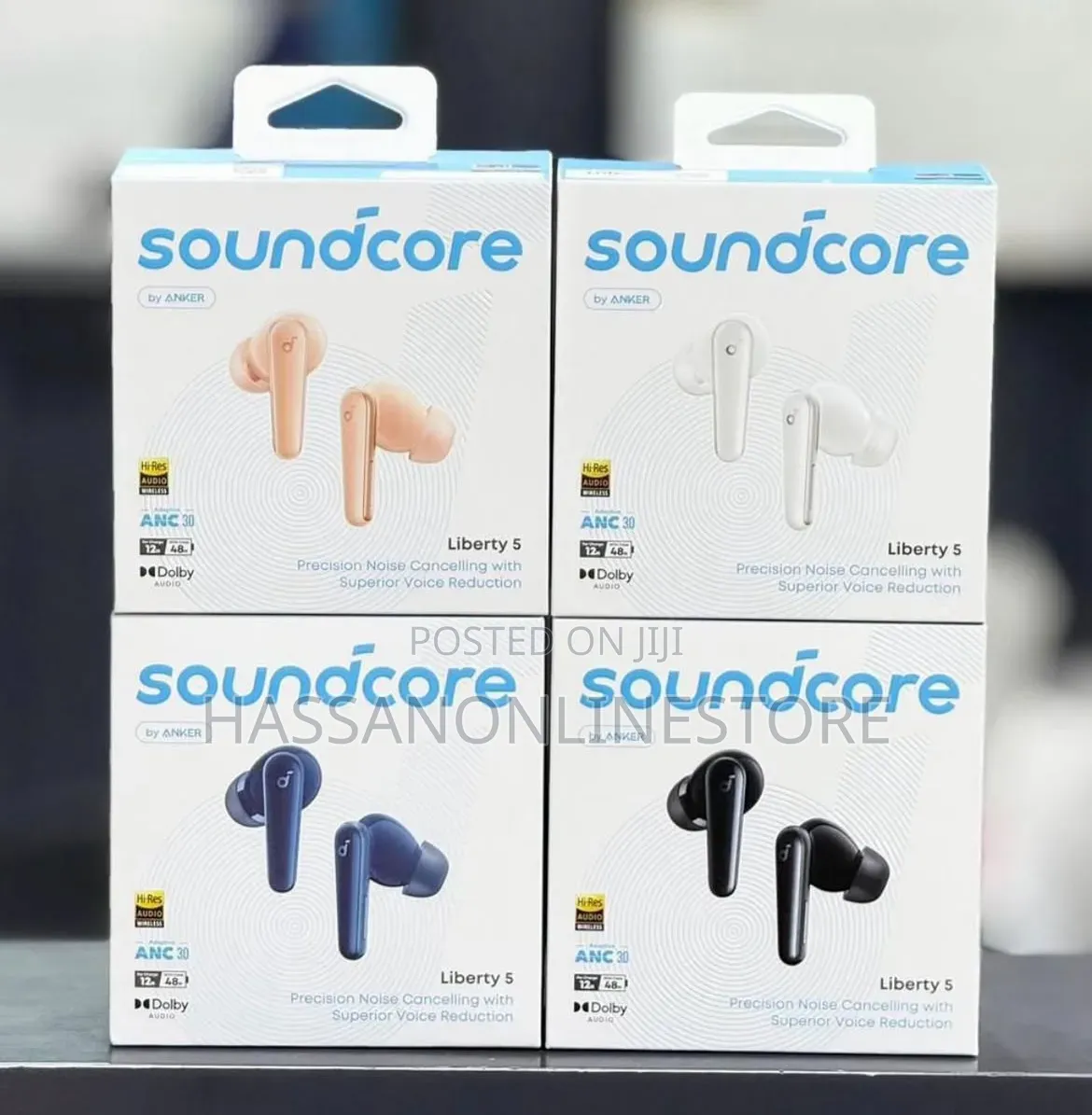 Soundcore by Anker Liberty 5 Nc True-Wireless Earbuds + Free Cable