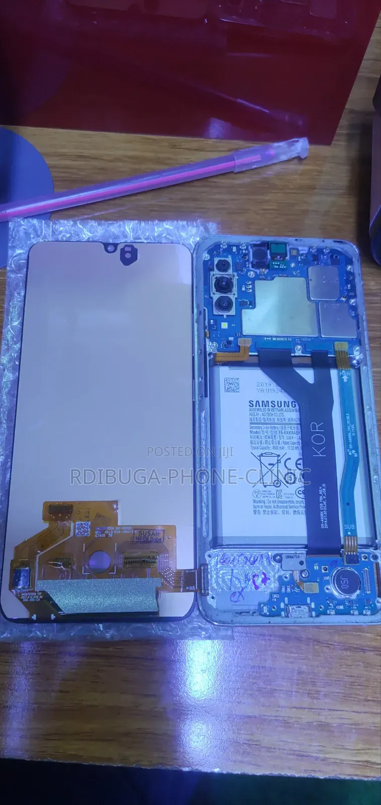 Original Screen of Samsung A90