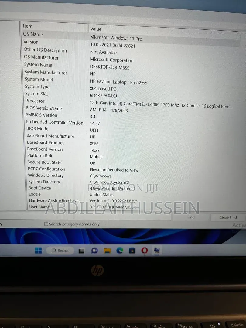 Laptop HP Pavilion 15 16GB Intel Core i5 SSD 512GB