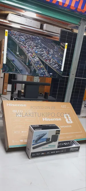 Hisense 65* Qled Sound Bar 580w Set