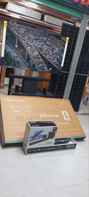 Hisense 65* Qled Sound Bar 580w Set