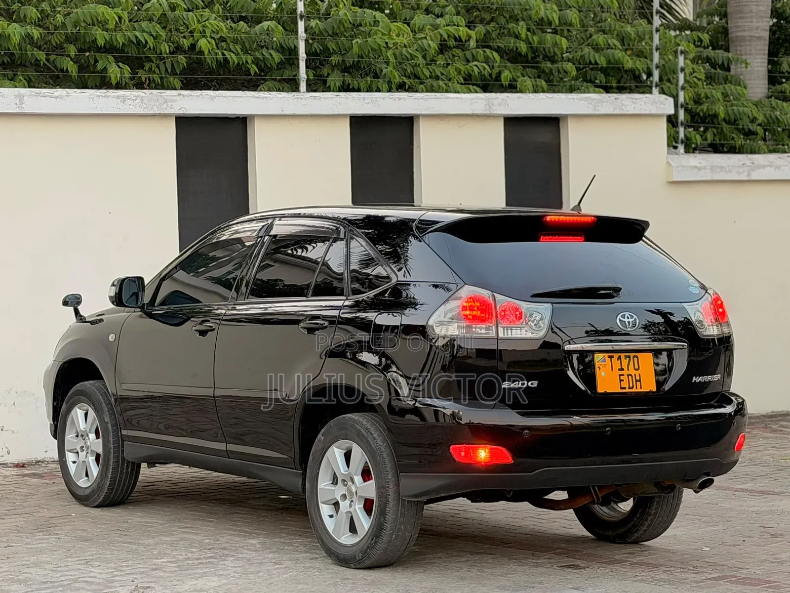 Toyota Harrier 2007 Black