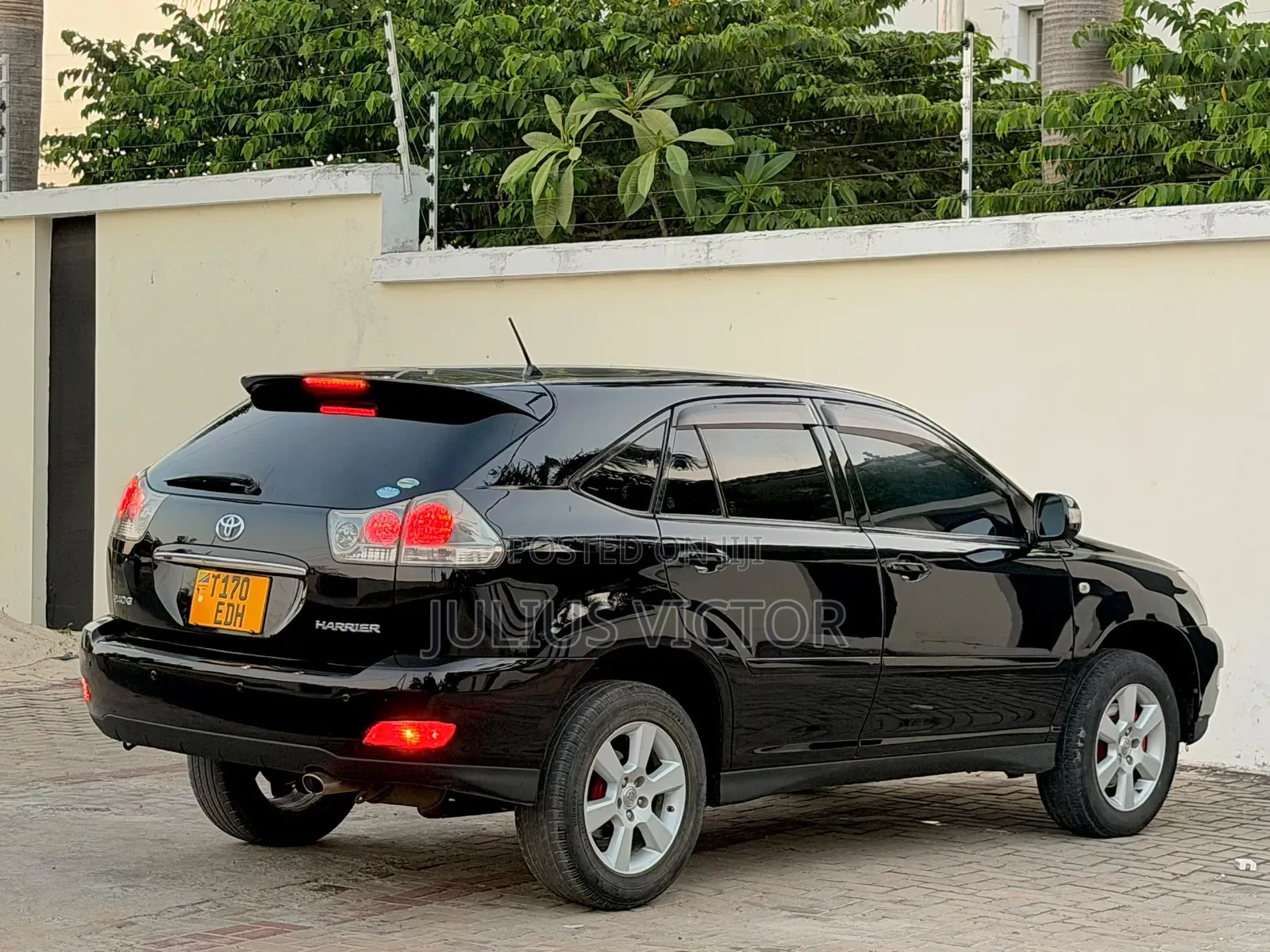 Toyota Harrier 2007 Black