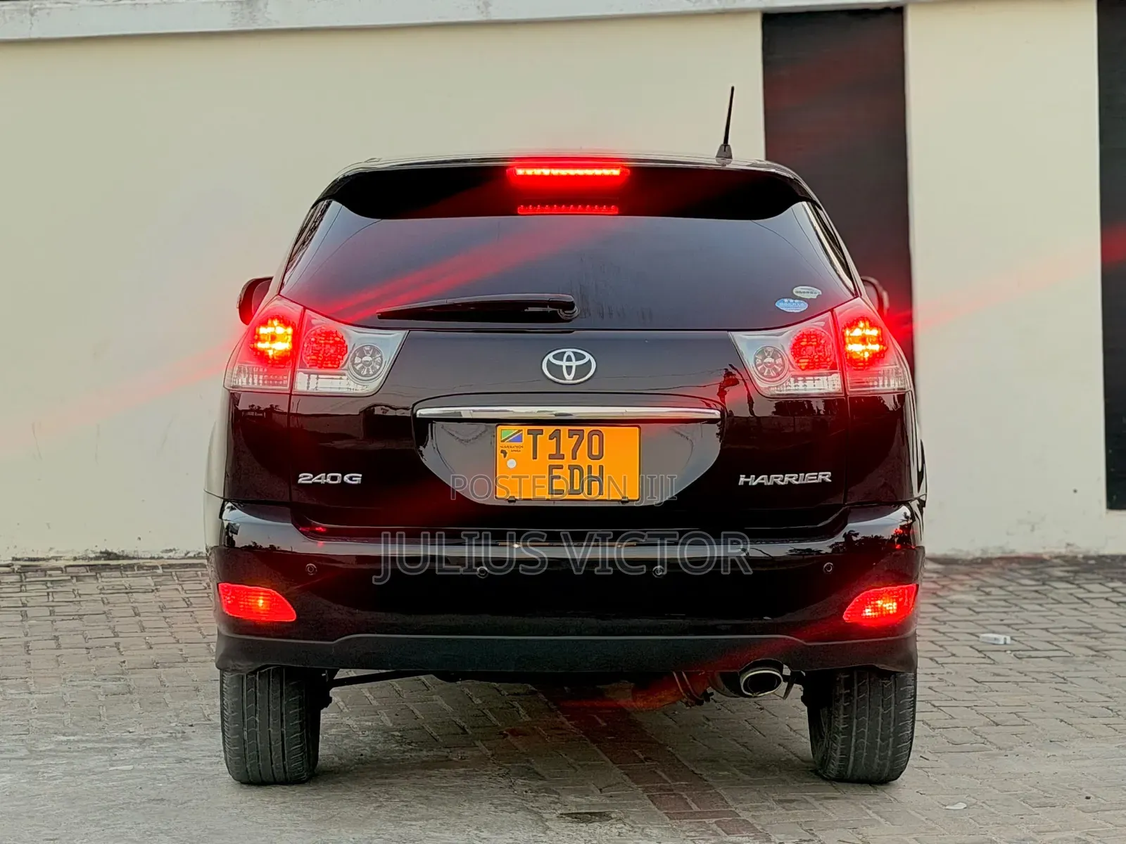 Toyota Harrier 2007 Black