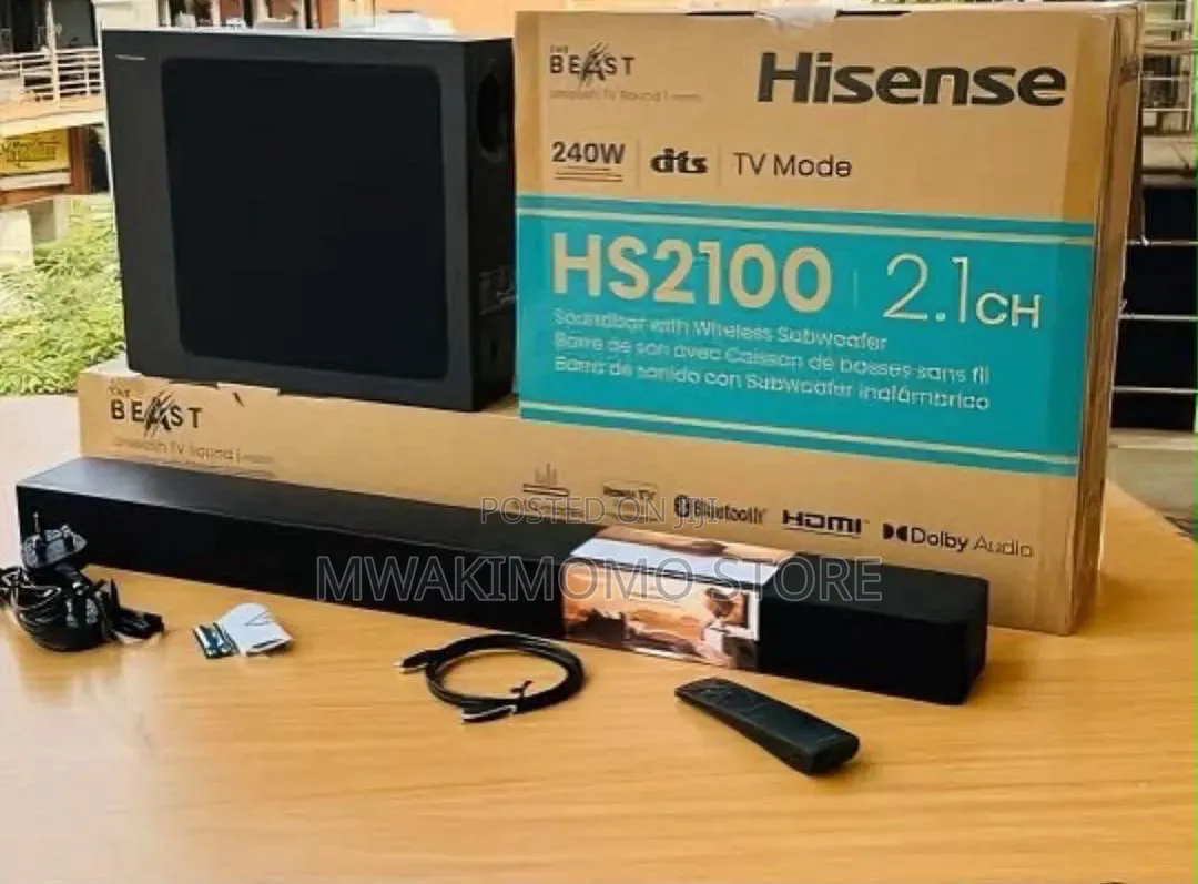 Hisense Sound Bar Hs210 (240w)