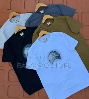 Wholesale Prices High-Grade Round Neck Short-Sleeved T-Shirts.