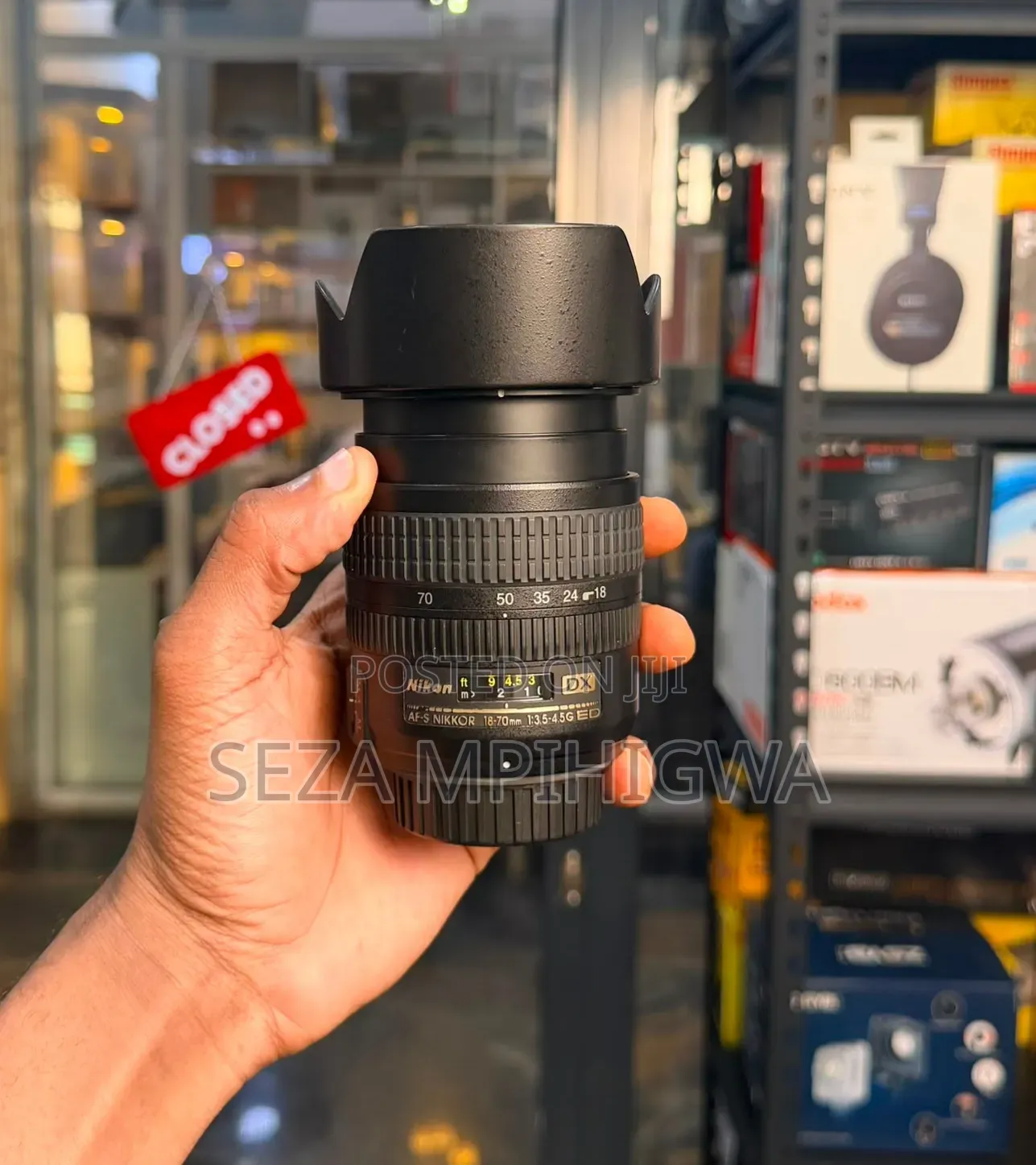 Nikkor 18-70mm F3.5-4.5g ED Lens