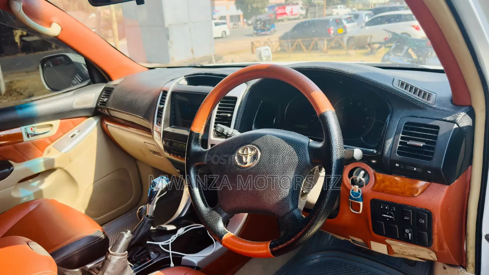 Toyota Land Cruiser Prado 2007 Off white