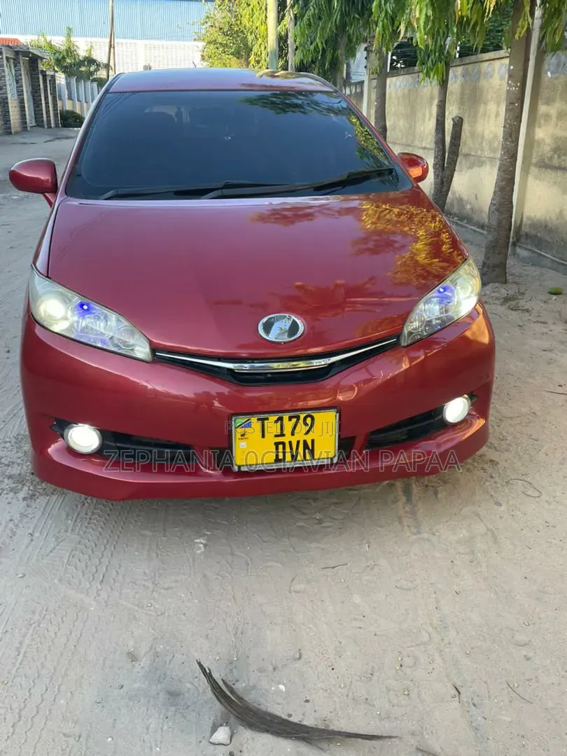 Toyota Wish 2009 Red
