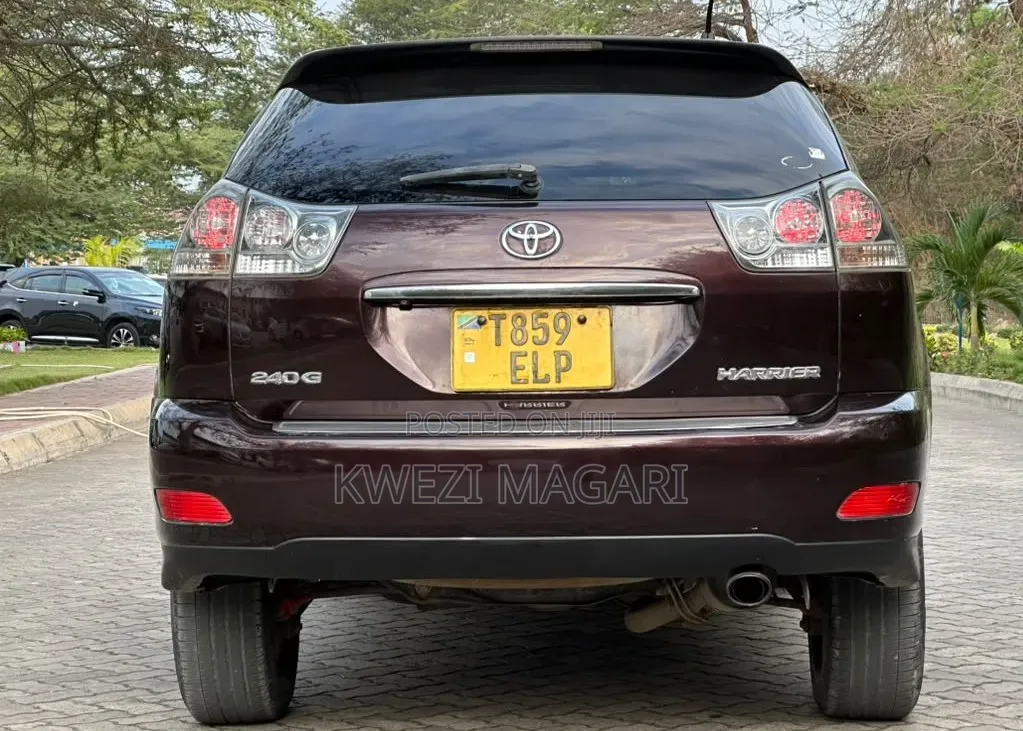 Toyota Harrier 2007 Black