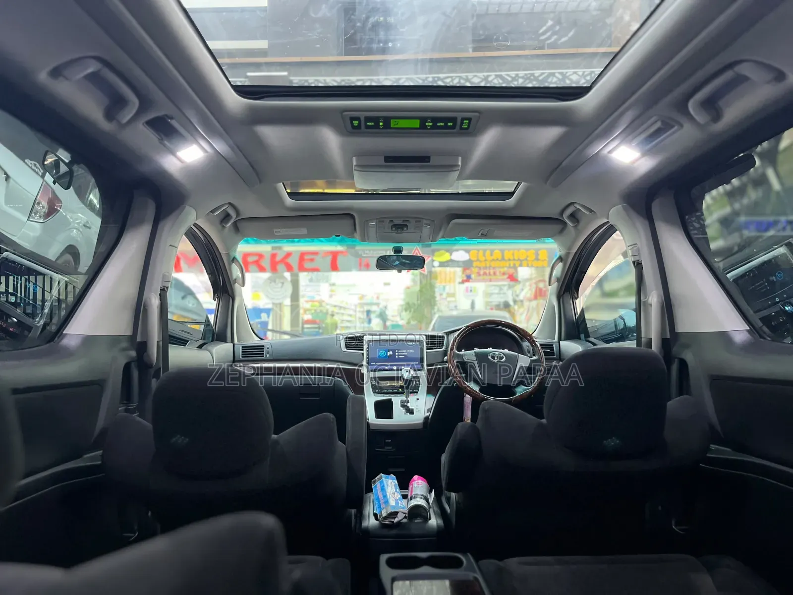 Toyota Vellfire 2012 Black