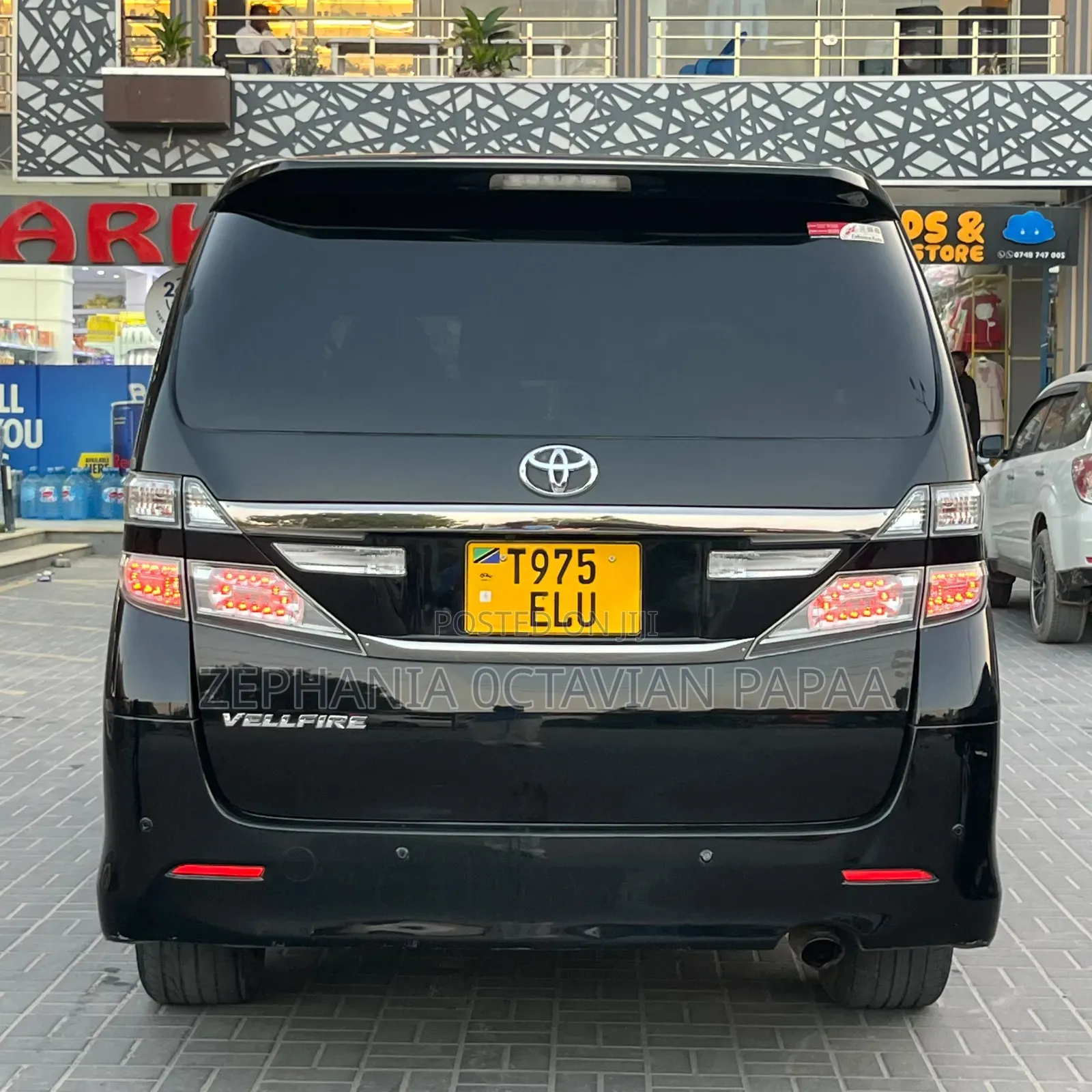 Toyota Vellfire 2012 Black