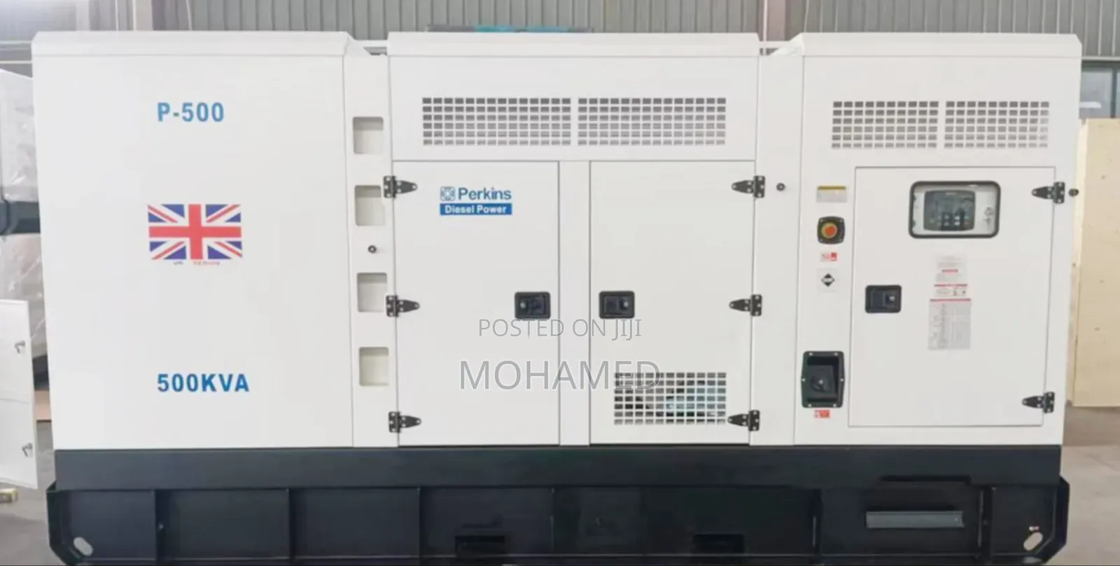 Loyalty 500 kVA Diesel Generator,