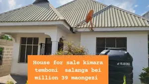3bdrm House in Kimara Temboni, Kinondoni for sale