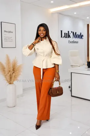 New 2pc Suit Inakuja Na Belt Na Bronch Size Ni L-2xl