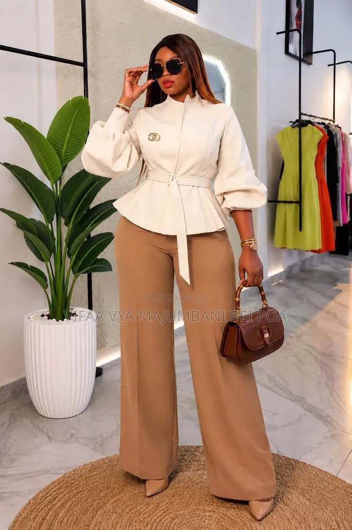 New 2pc Suit Inakuja Na Belt Na Bronch Size Ni L-2xl