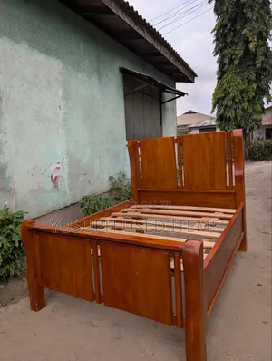 Wooden Bed From Tanzania- Kitanda