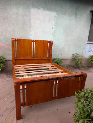 Wooden Bed From Tanzania- Kitanda