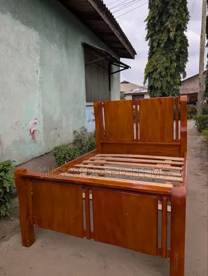 Wooden Bed From Tanzania- Kitanda