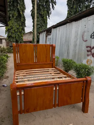 Wooden Bed From Tanzania- Kitanda