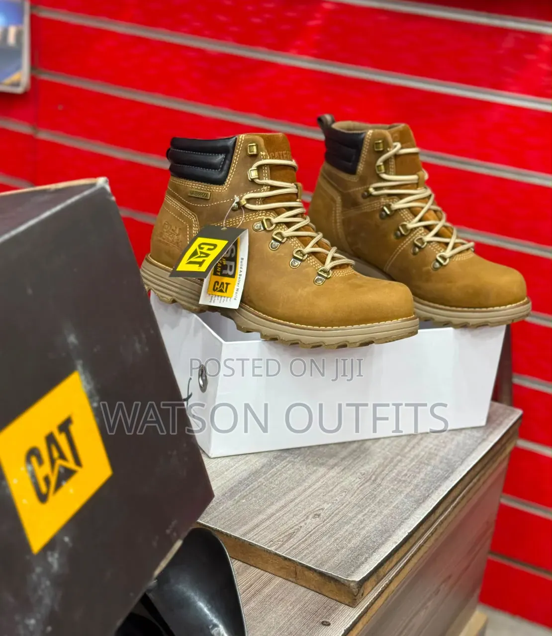 CATERPILLAR ORG MEN'S Leather Shoes or Boots 2 Colours