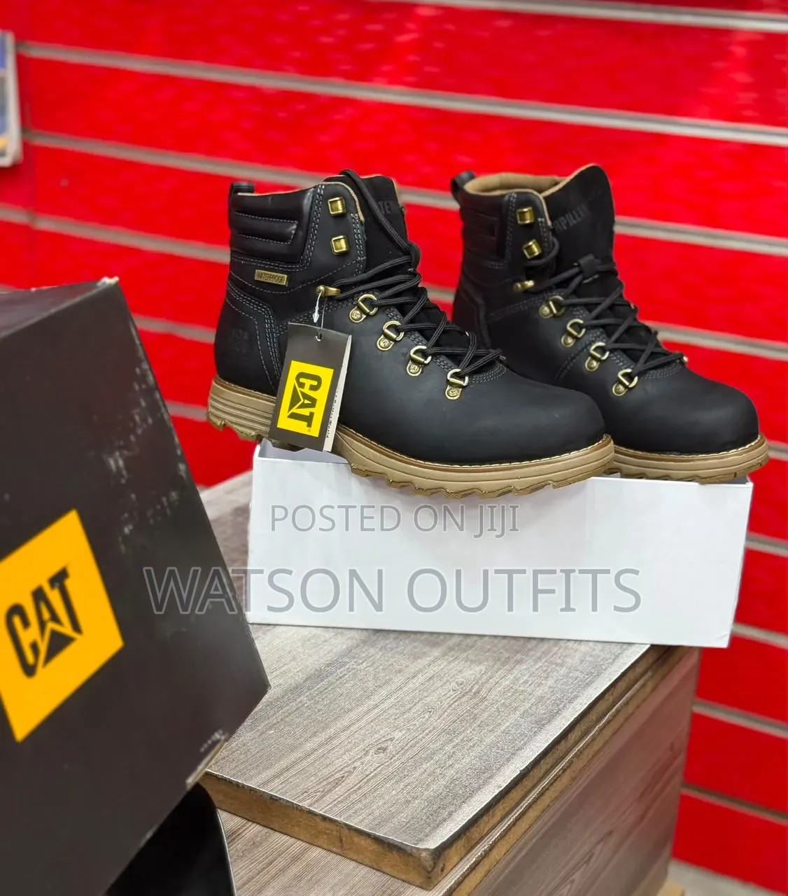 CATERPILLAR ORG MEN'S Leather Shoes or Boots 2 Colours