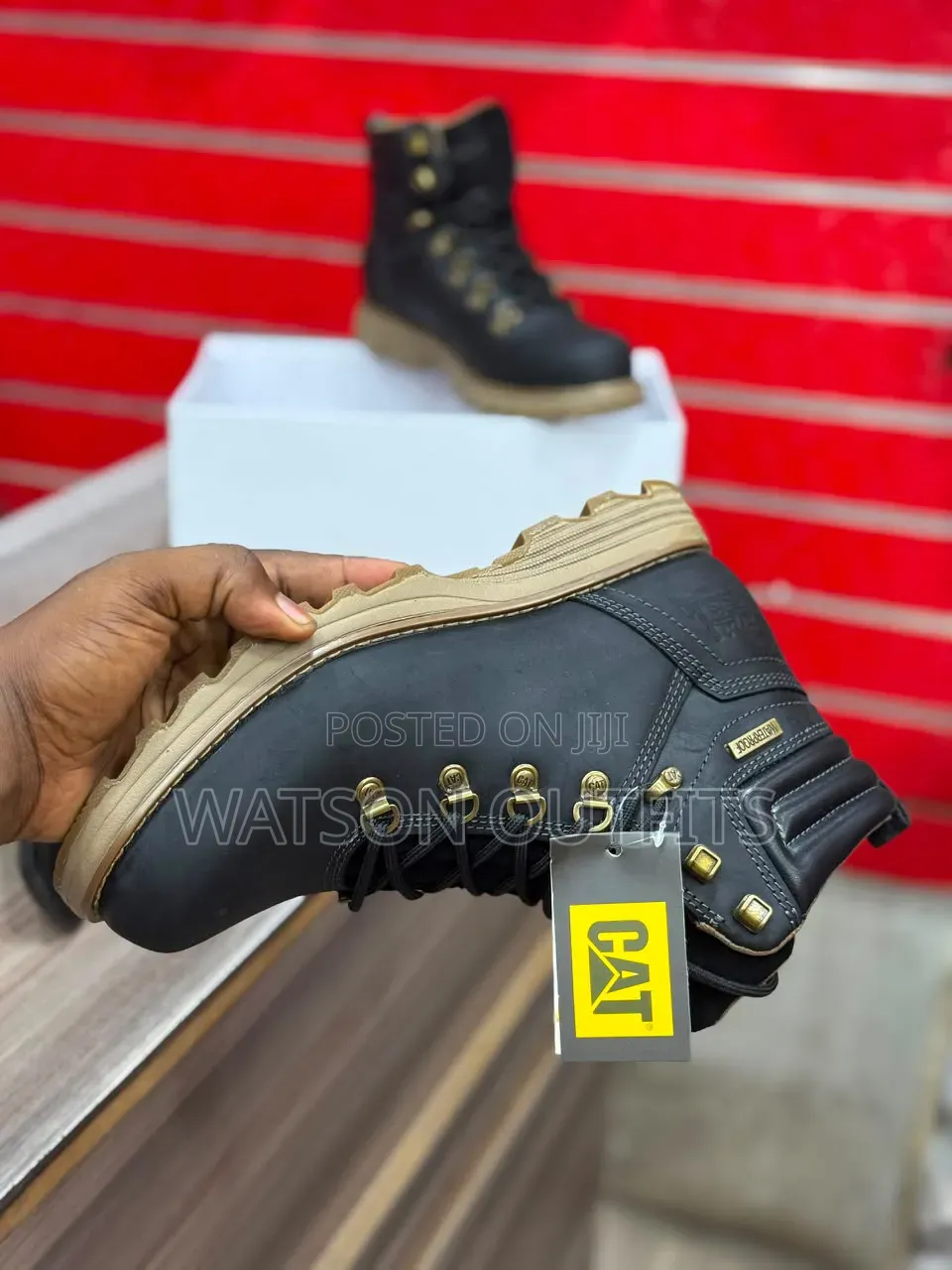 CATERPILLAR ORG MEN'S Leather Shoes or Boots 2 Colours