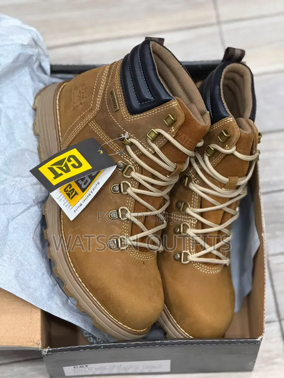 CATERPILLAR ORG MEN'S Leather Shoes or Boots 2 Colours