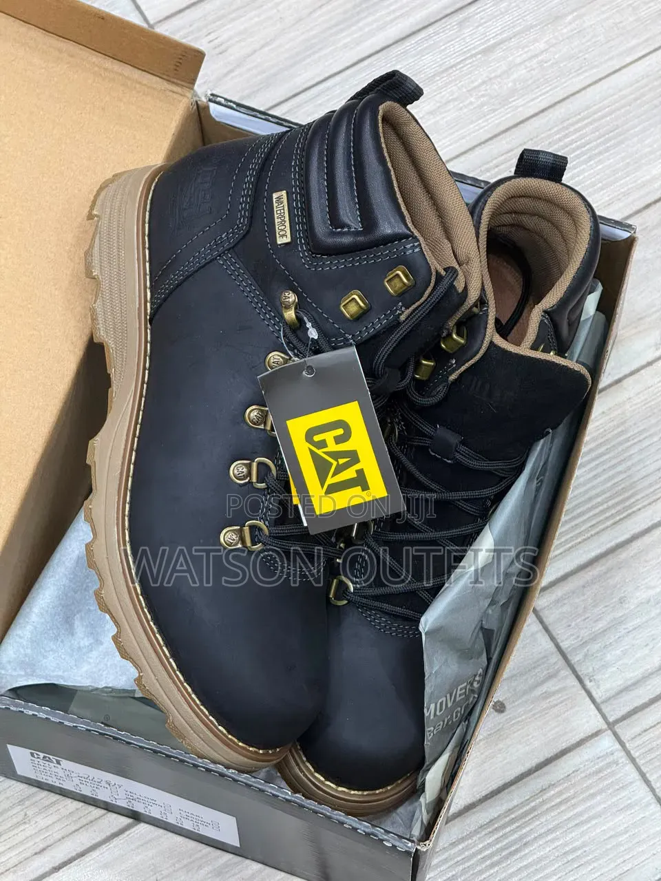 CATERPILLAR ORG MEN'S Leather Shoes or Boots 2 Colours