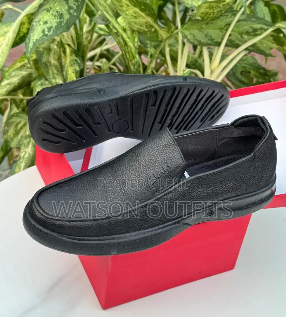 Men's Leather Shoes CLARKS BRAND SIZED 40 41 42 43 44 45 46 47 48