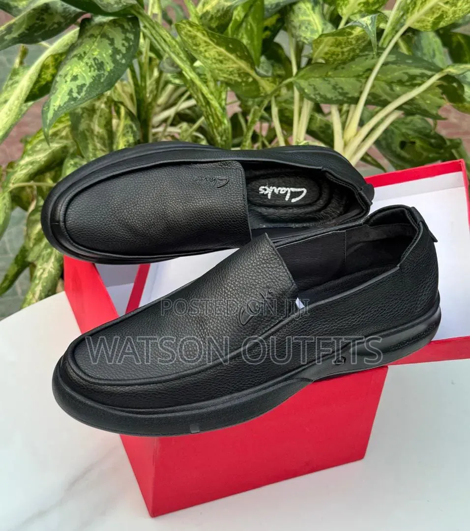 Men's Leather Shoes CLARKS BRAND SIZED 40 41 42 43 44 45 46 47 48