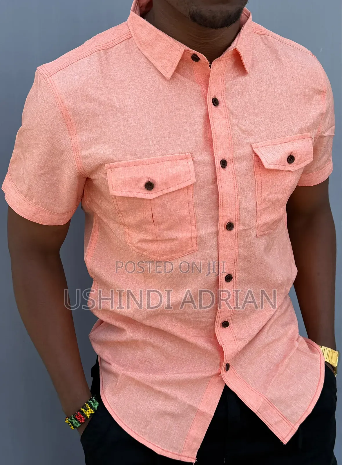 Linen Double Pocket