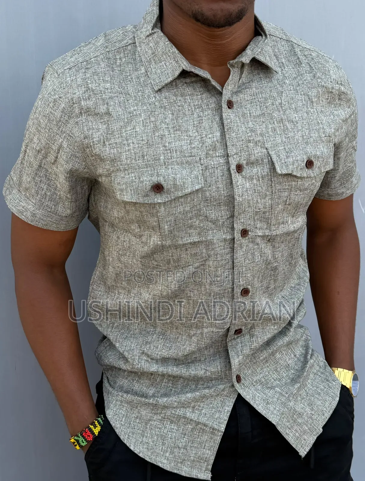 Linen Double Pocket