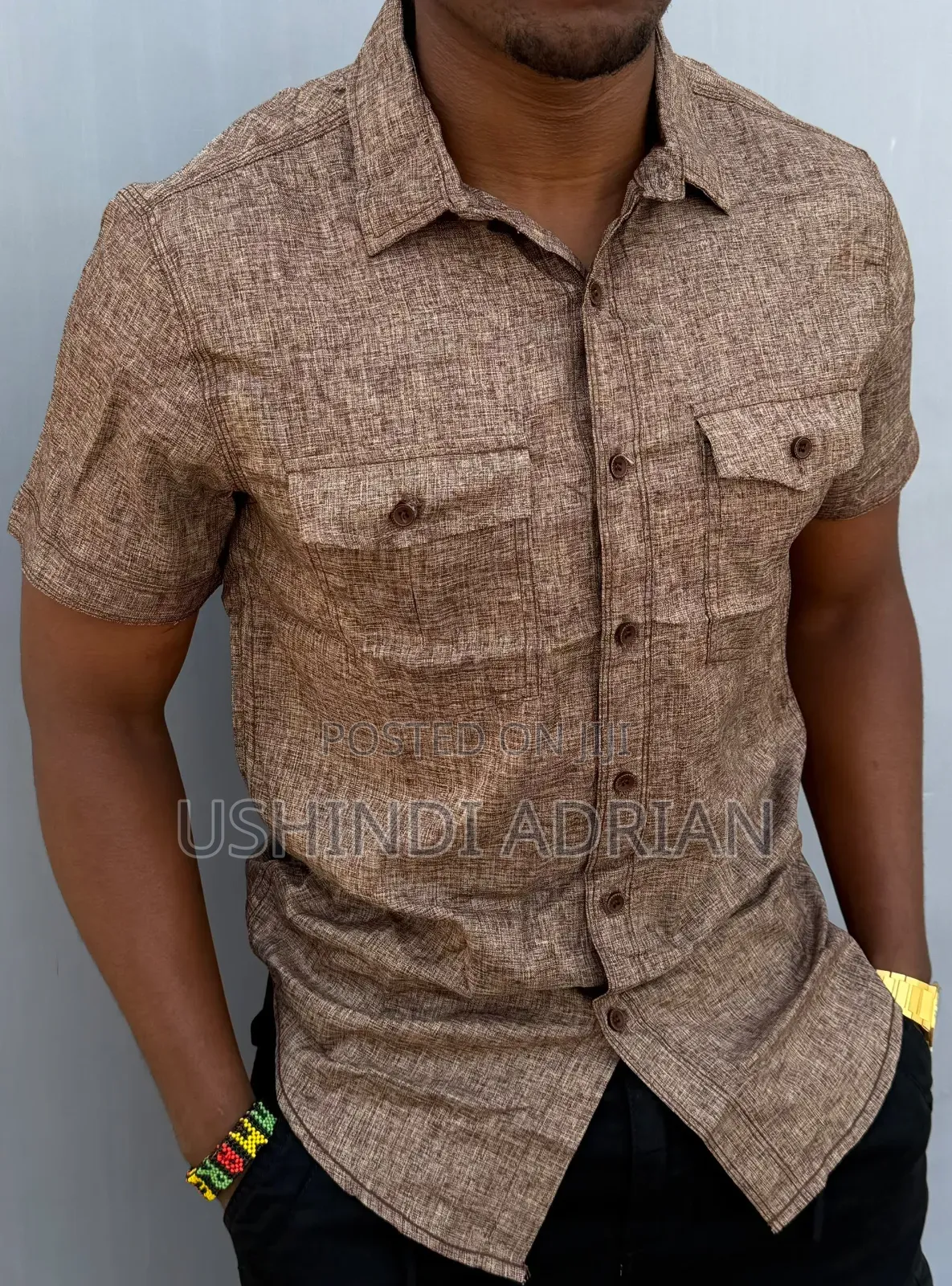 Linen Double Pocket