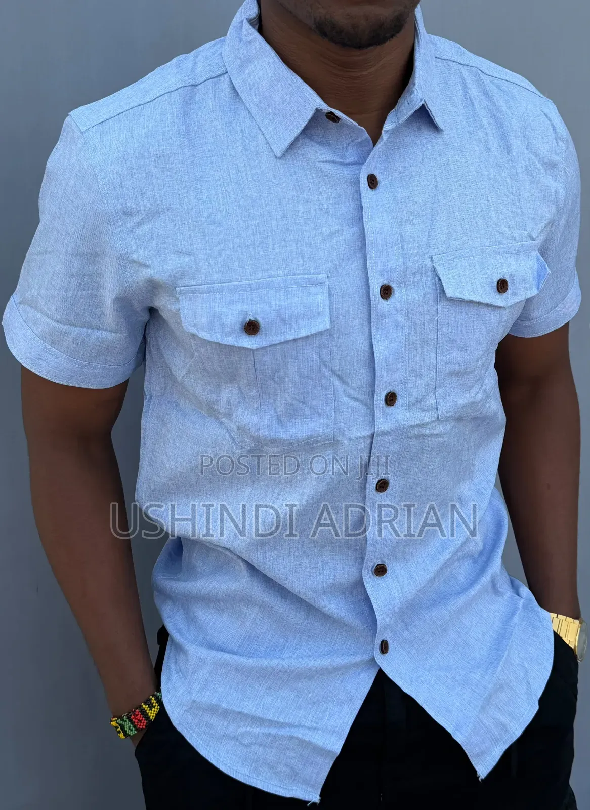 Linen Double Pocket