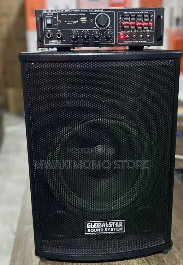 Globalstar Sound Speaker and Powerful Amplifier