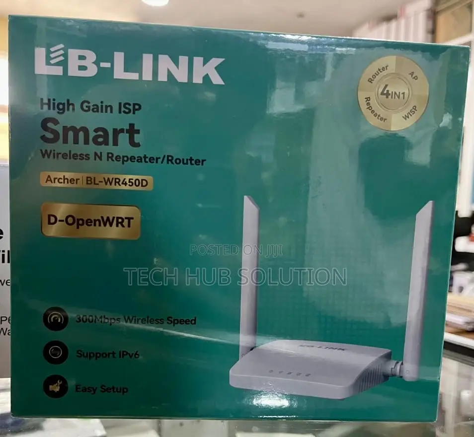 LB-LINK BL-WR450D High-Gain Smart Wi-Fi Router