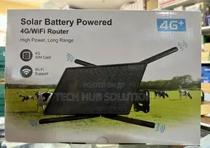 Solar Battery Outdoor 4G WiFi Router