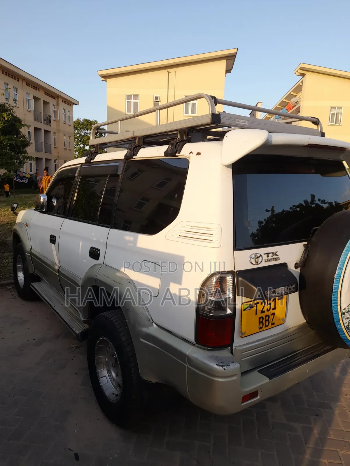 Toyota Land Cruiser Prado 2000 White