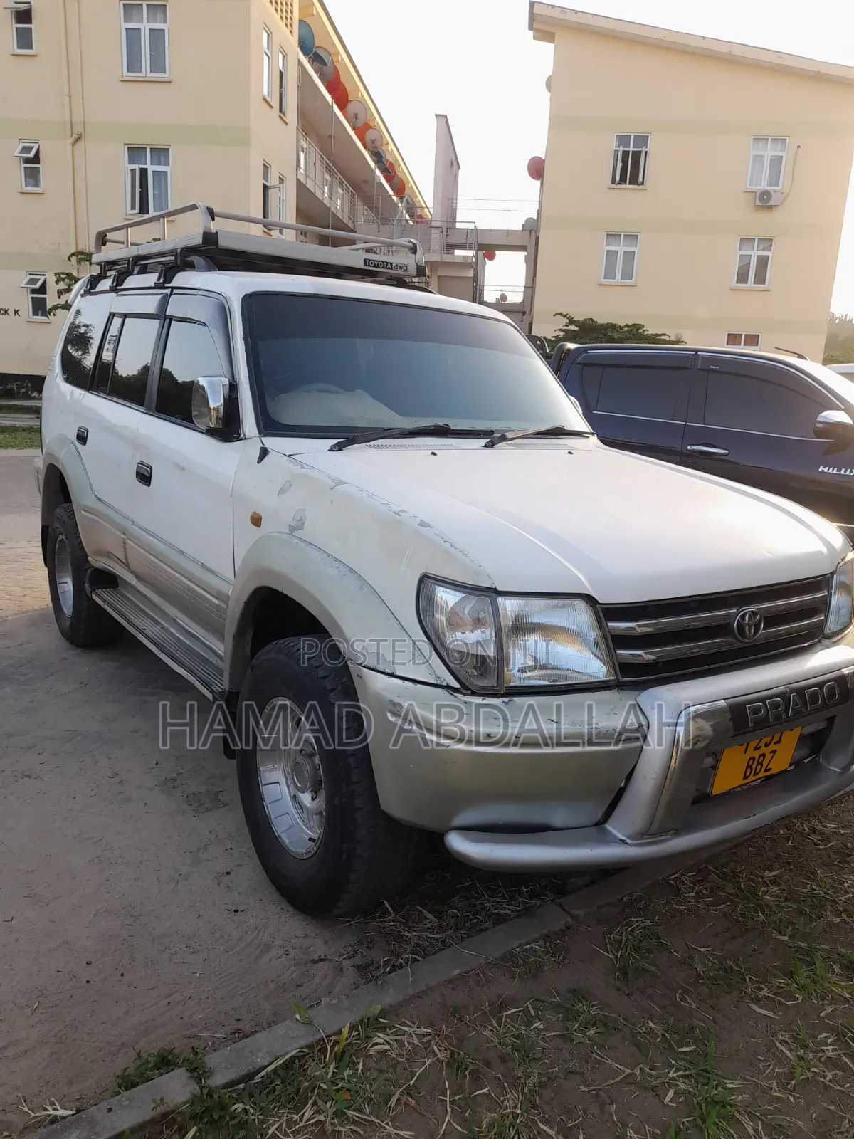 Toyota Land Cruiser Prado 2000 White