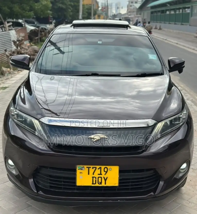 Toyota Harrier 2015 Burgundy