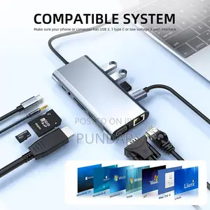 USB Hub Typr -C 11 in 1