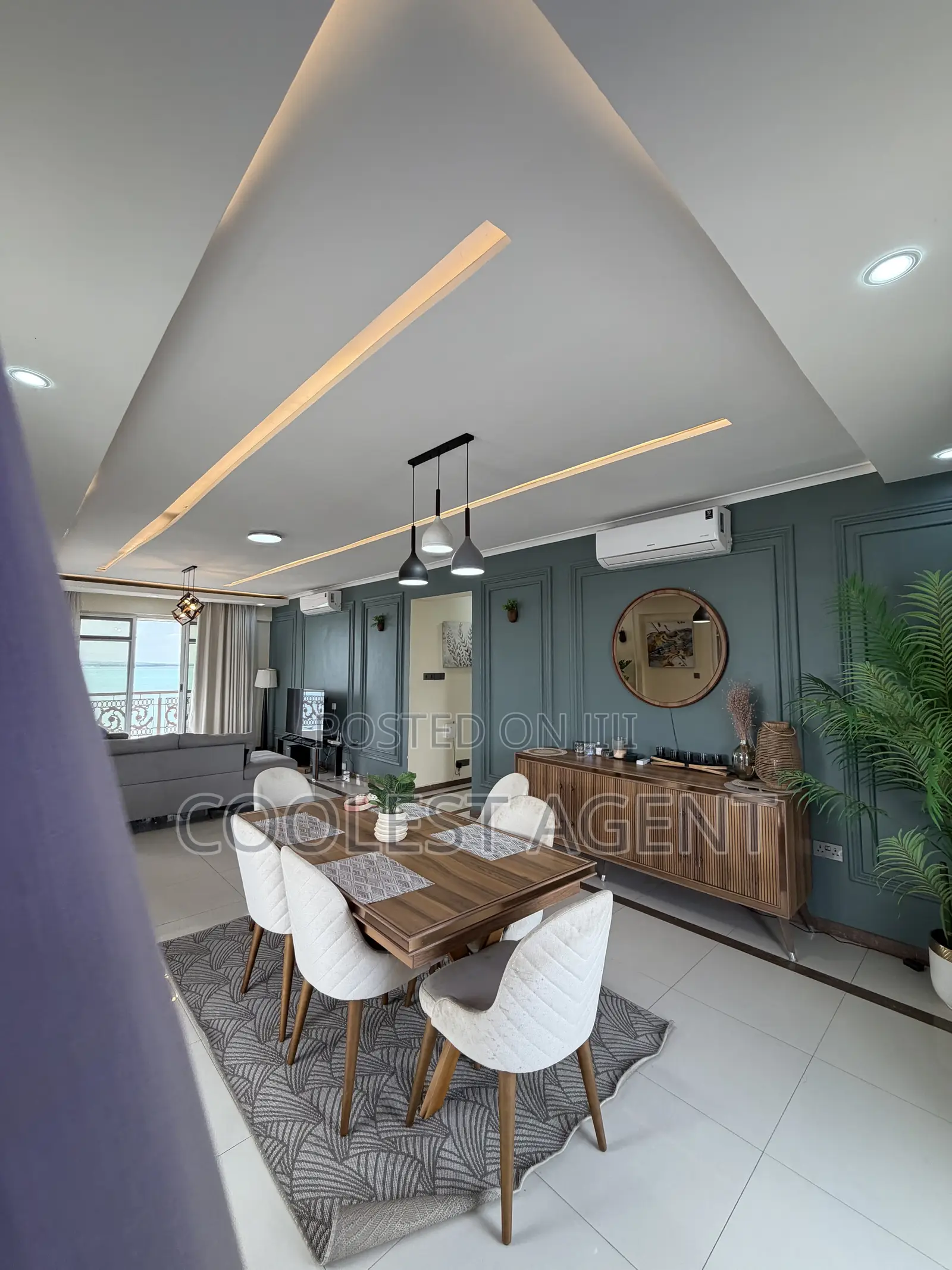 Furnished 3bdrm Apartment in Coolest Estate, Masaki for rent
