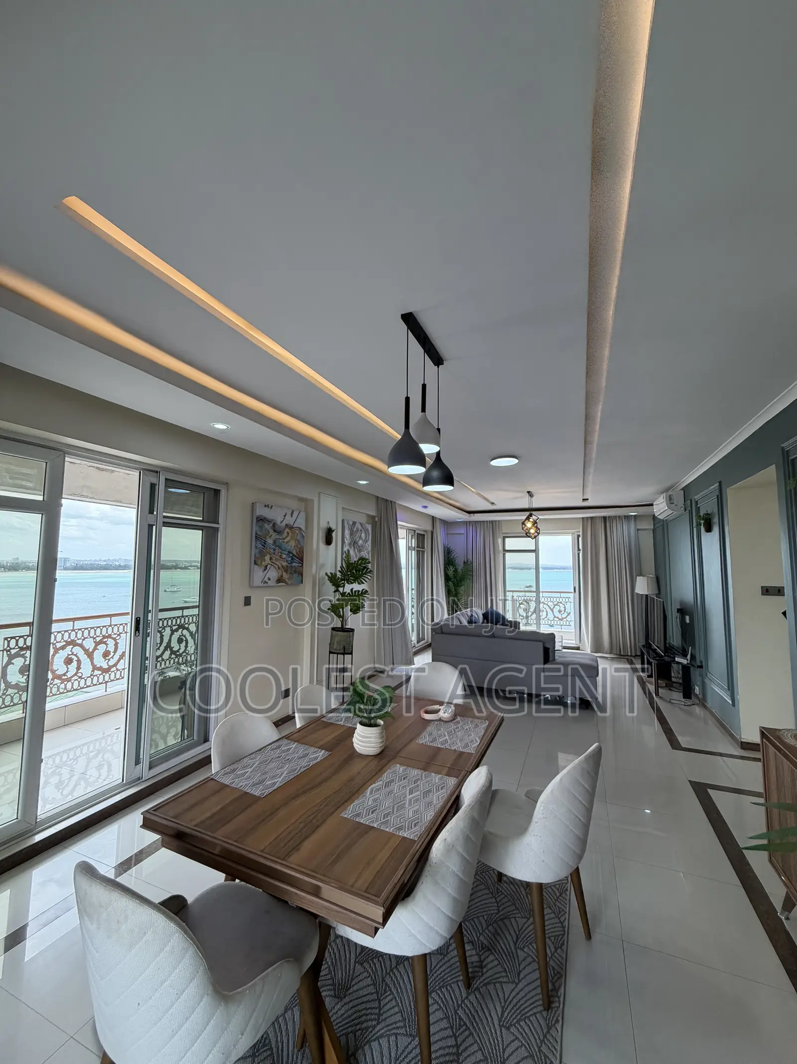 Furnished 3bdrm Apartment in Coolest Estate, Masaki for rent