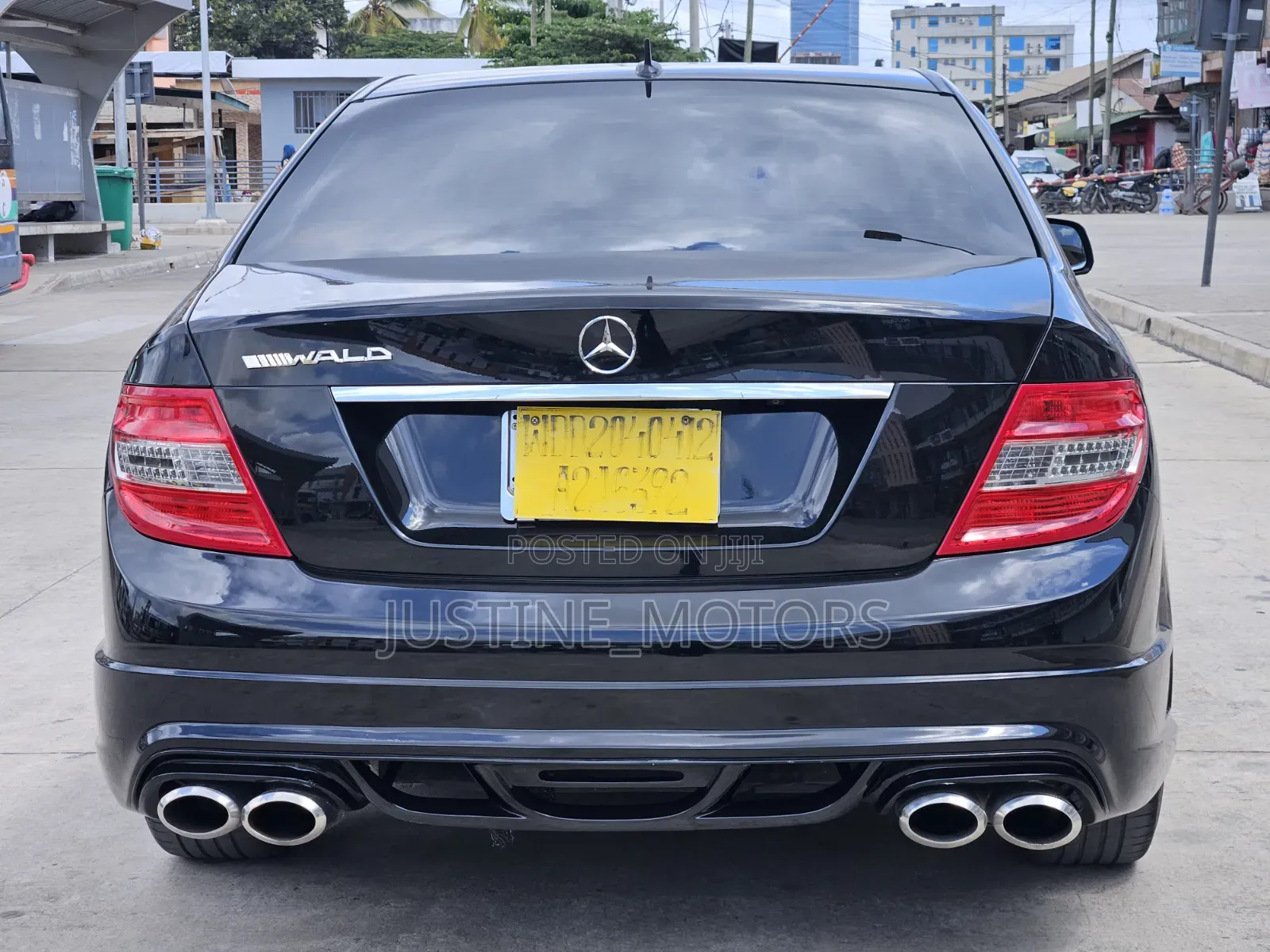 Mercedes-Benz C-Class 2008 Black