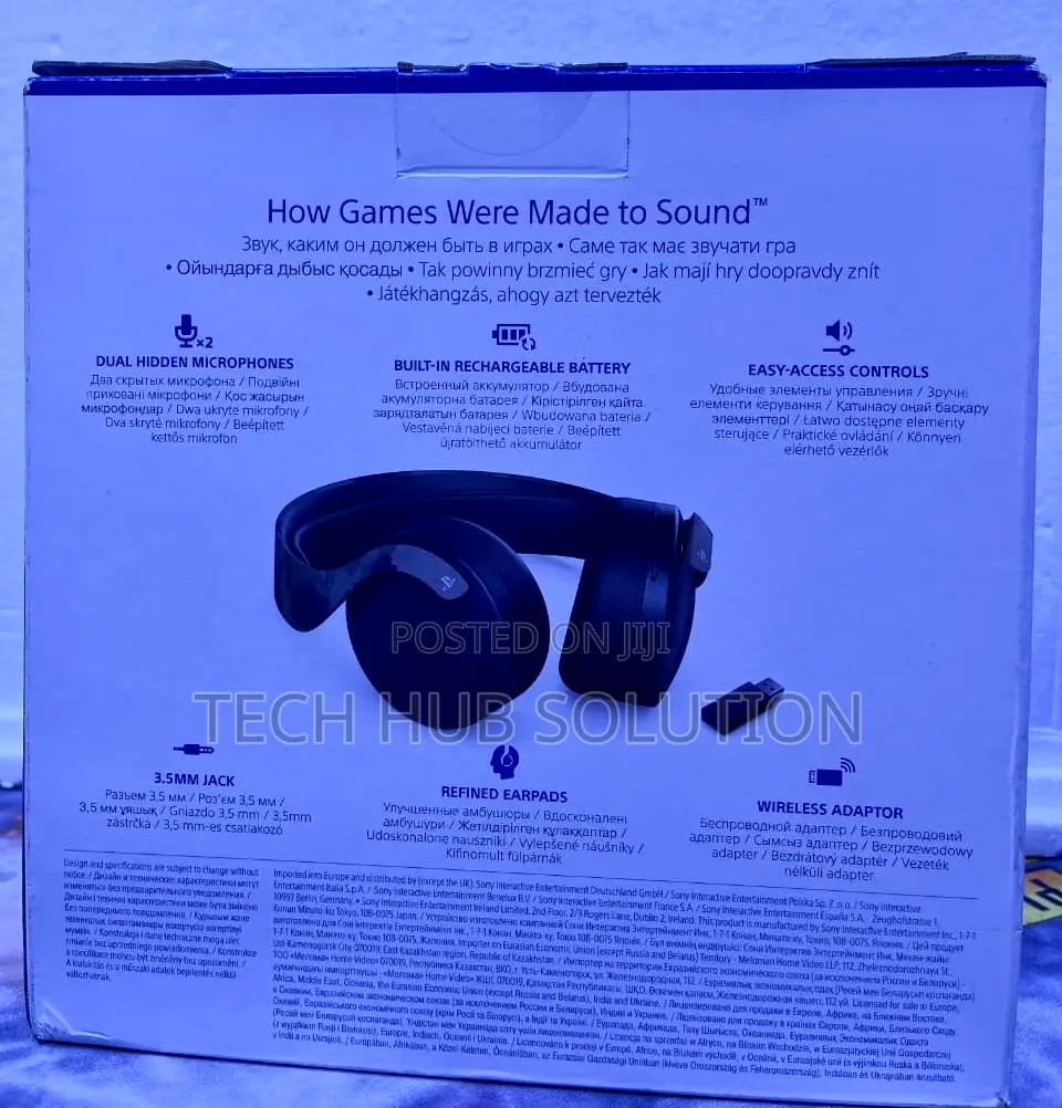 Sony Original PlayStation Pulse 3D Wireless Headset
