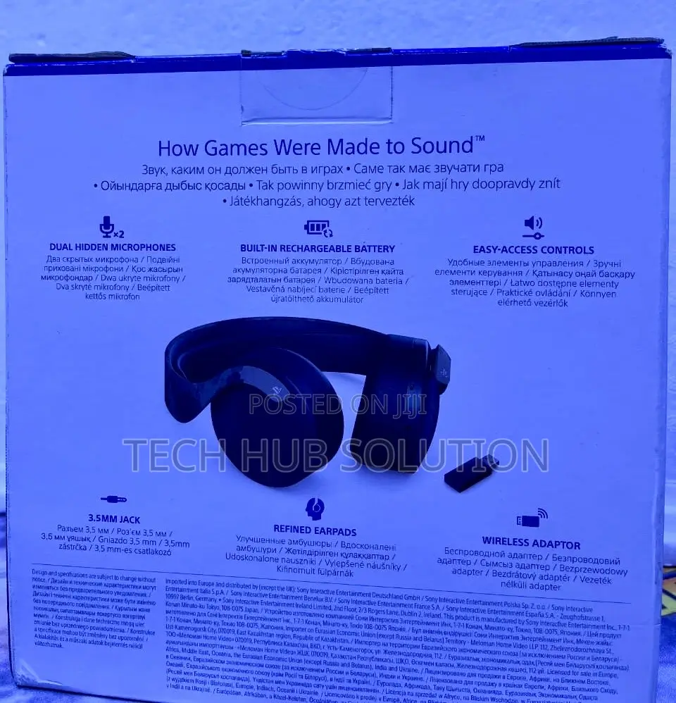 Sony Original PlayStation Pulse 3D Wireless Headset
