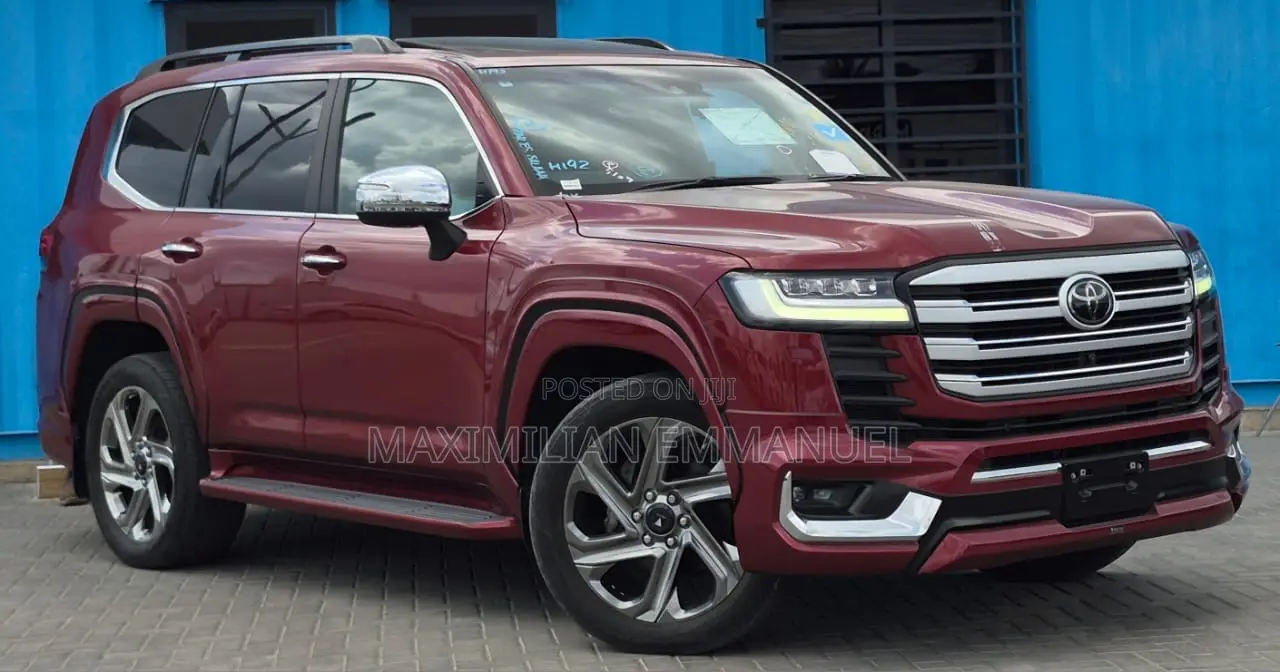 New Toyota Land Cruiser 2023 Red