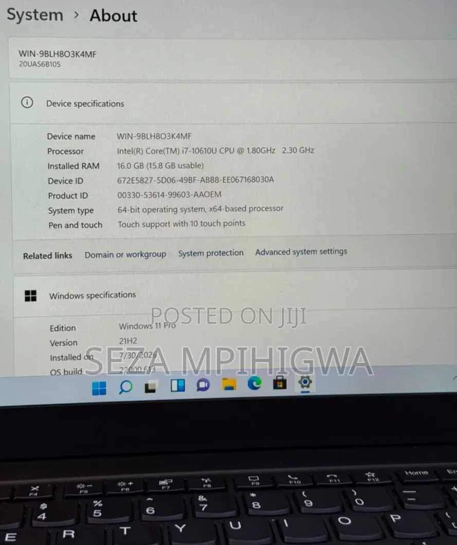 Laptop Lenovo ThinkPad X1 Carbon 16GB Intel Core i7 SSD 256GB